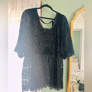 Free People lace top